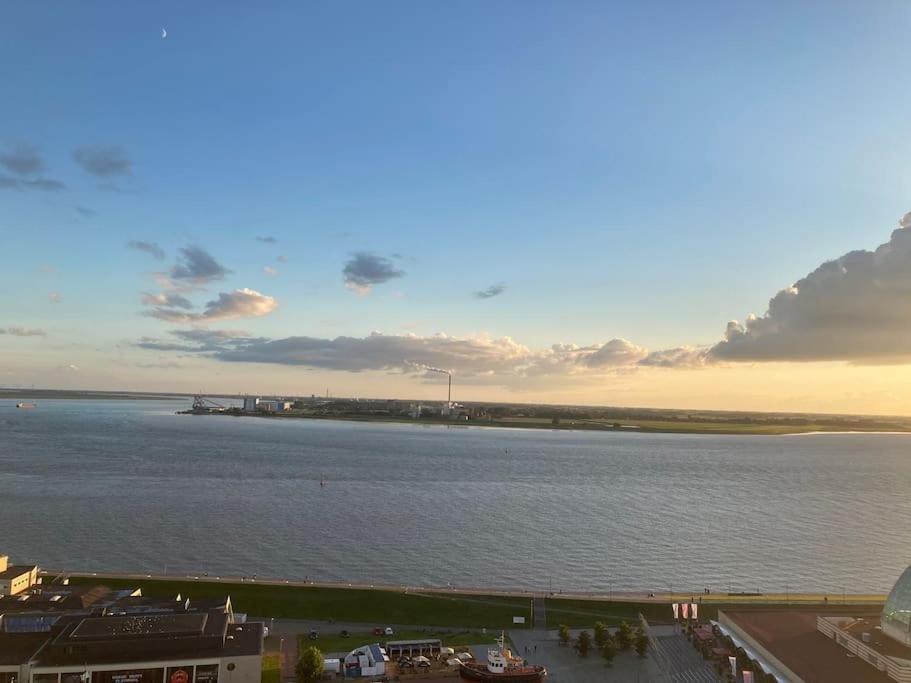 Ueber Den Daechern Von Bremerhaven Buitenkant foto