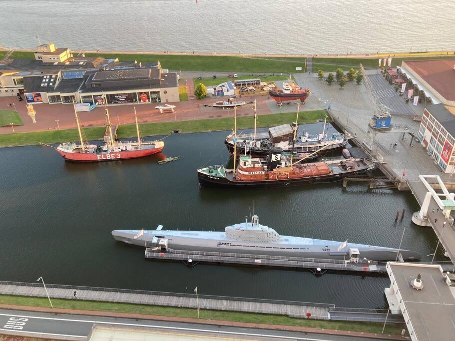 Ueber Den Daechern Von Bremerhaven Buitenkant foto