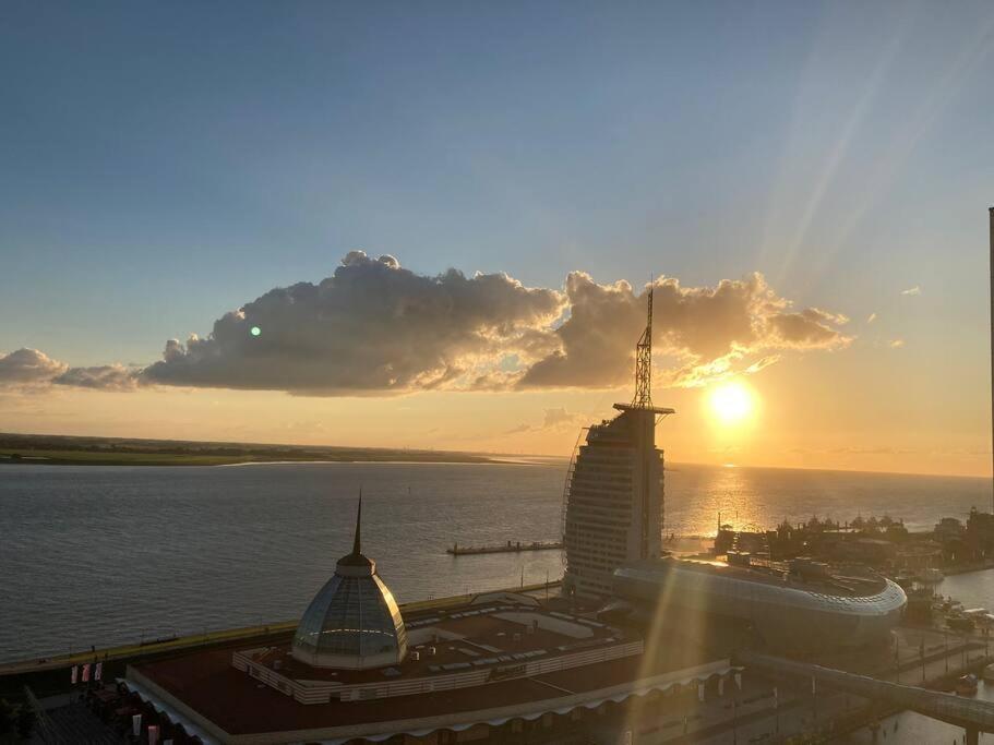 Ueber Den Daechern Von Bremerhaven Buitenkant foto